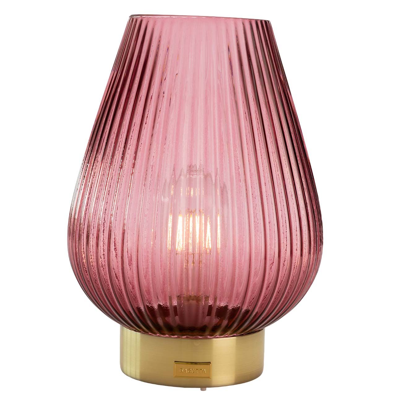 LAMPADA GOCCIA A RICARICA USB H. 31 VIOLA